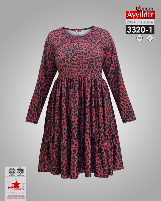 تونیک مجلسی زنانه سایز بزرگ کد 3320