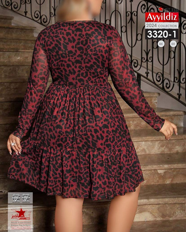 تونیک مجلسی زنانه سایز بزرگ کد 3320