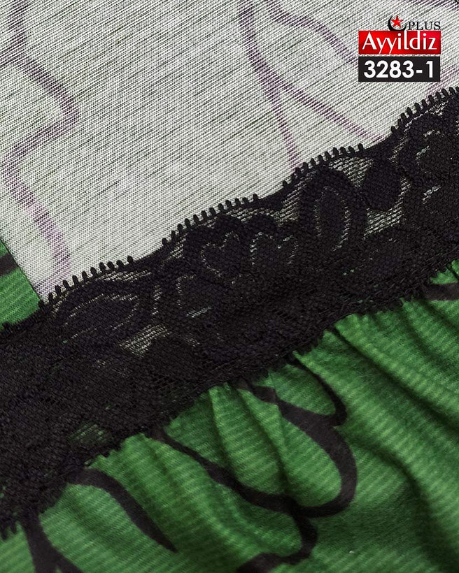 پیراهن راحتی زنانه سایز بزرگ کد 3283