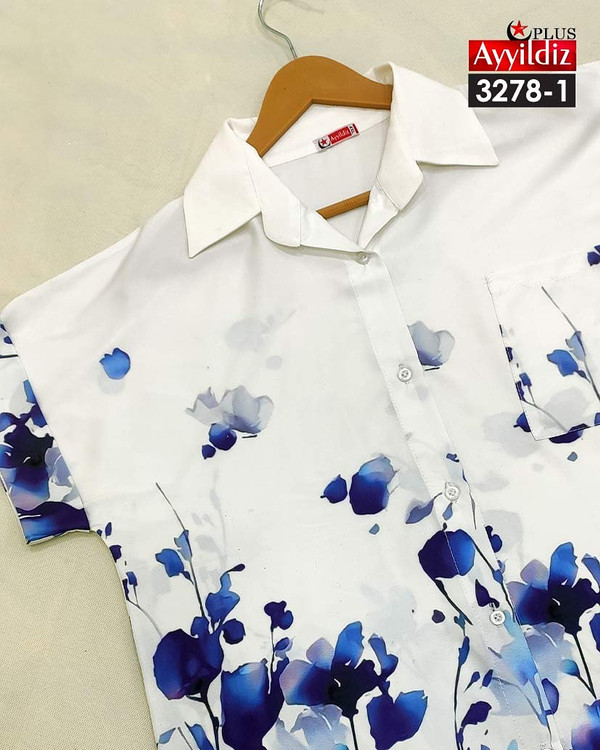 شومیز مجلسی زنانه سایز بزرگ کد 3278