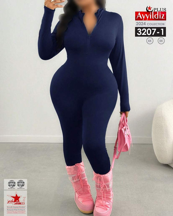 سرهمی اسپورت زنانه سایز بزرگ کد 3207