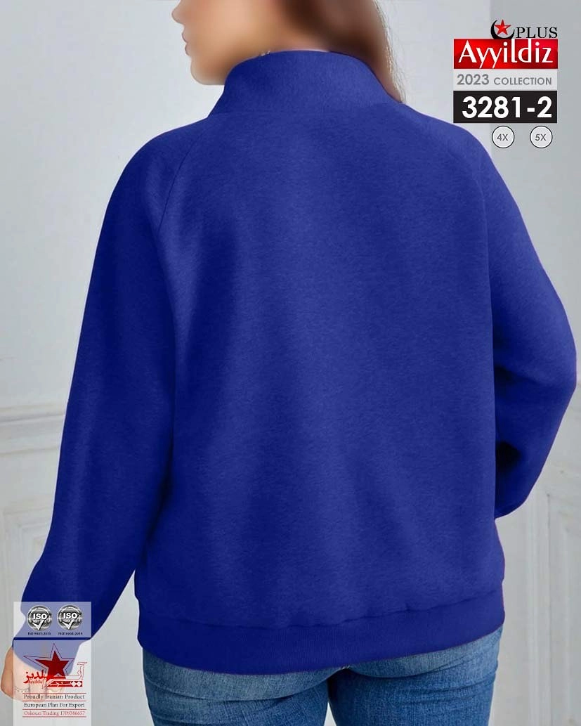 بلوز زنانه سایز بزرگ کد 3281