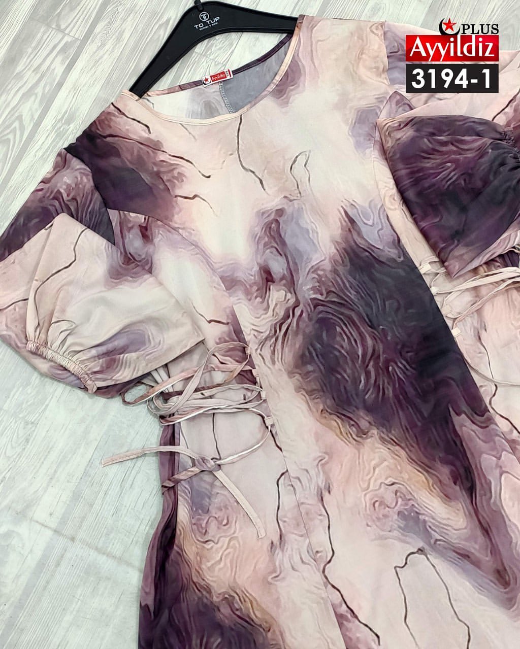 پیراهن مجلسی زنانه سایز بزرگ کد 3194