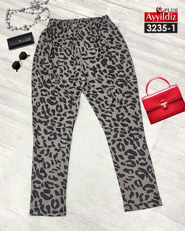 شلوار لگ زنانه سایز بزرگ کد 3235