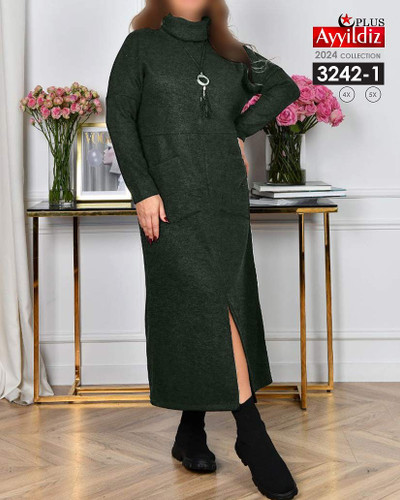 پیراهن زنانه سایز بزرگ کد 3242