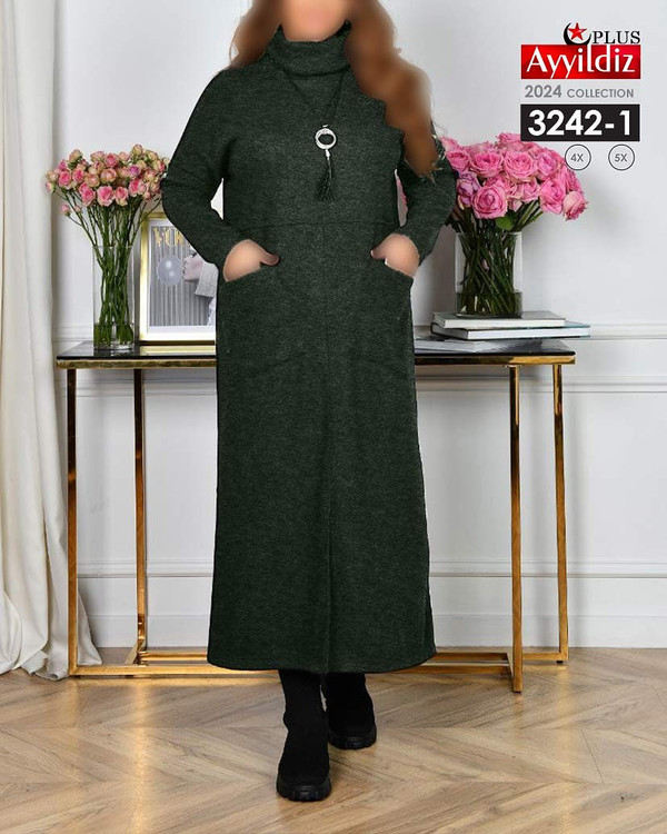 پیراهن زنانه سایز بزرگ کد 3242