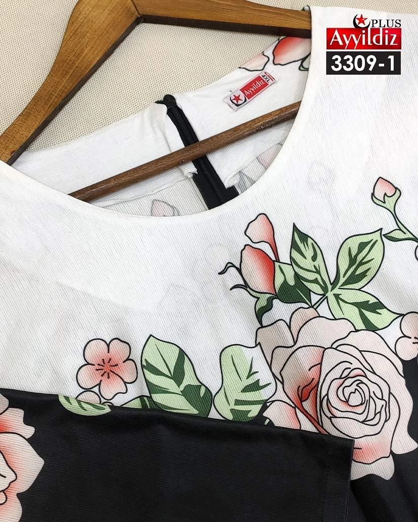 پیراهن مجلسی زنانه سایز بزرگ کد 3309