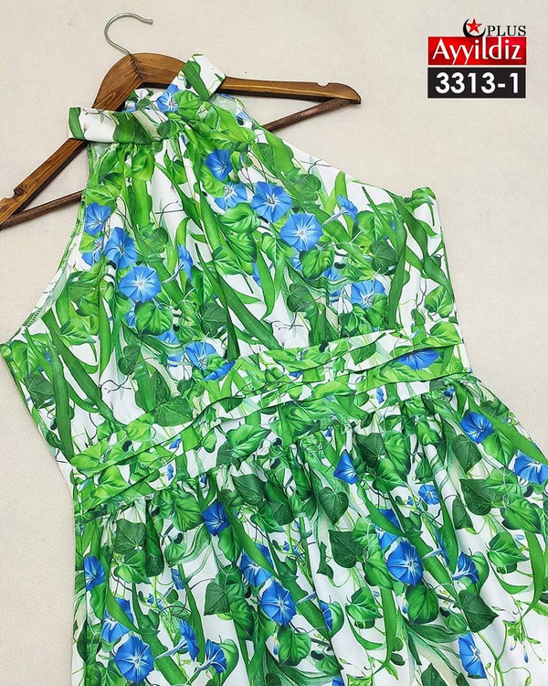 پیراهن خاص مجلسی زنانه سایز بزرگ کد 3313