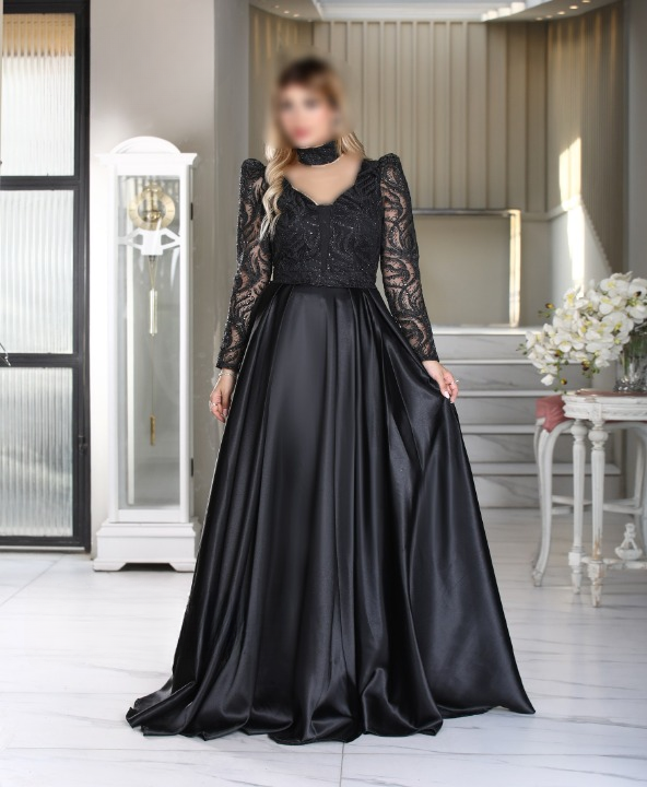 لباس مجلسی و شب ماکسی مدل سوین 1