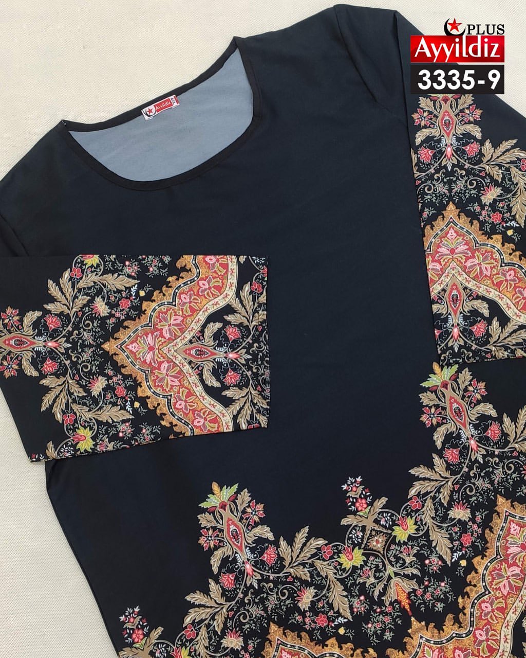 شومیز مجلسی زنانه سایز بزرگ کد 1_3335