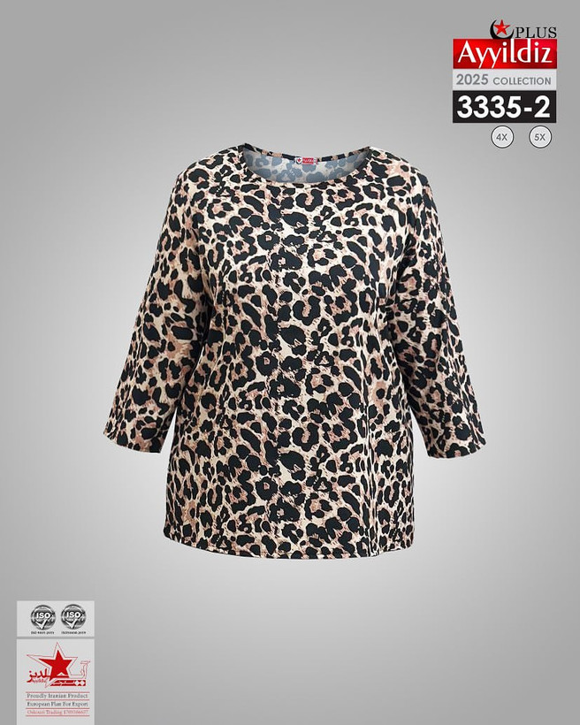 شومیز مجلسی زنانه ساز بزرگ کد 1_3335