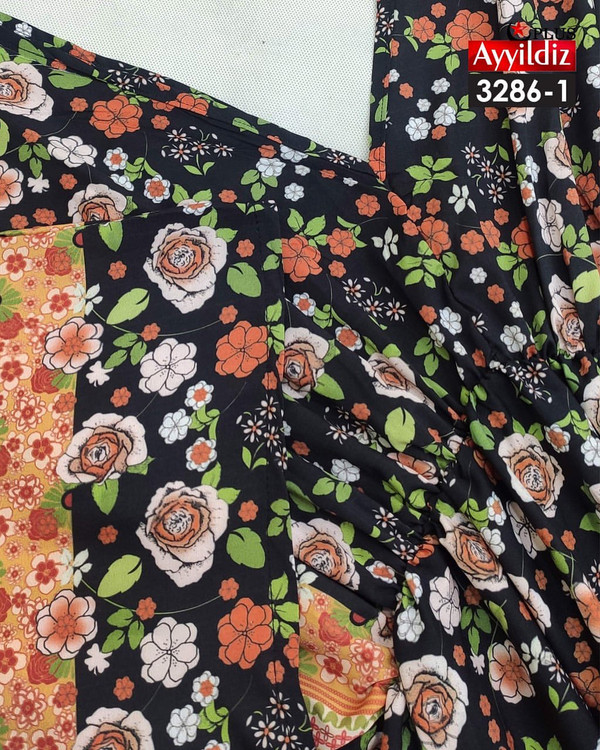 پیراهن ساحلی زنانه سایز بزرگ کد 3286