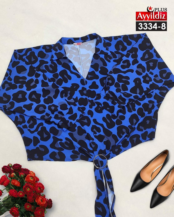 شومیز مجلسی زنانه سایز بزرگ کد 3334/3