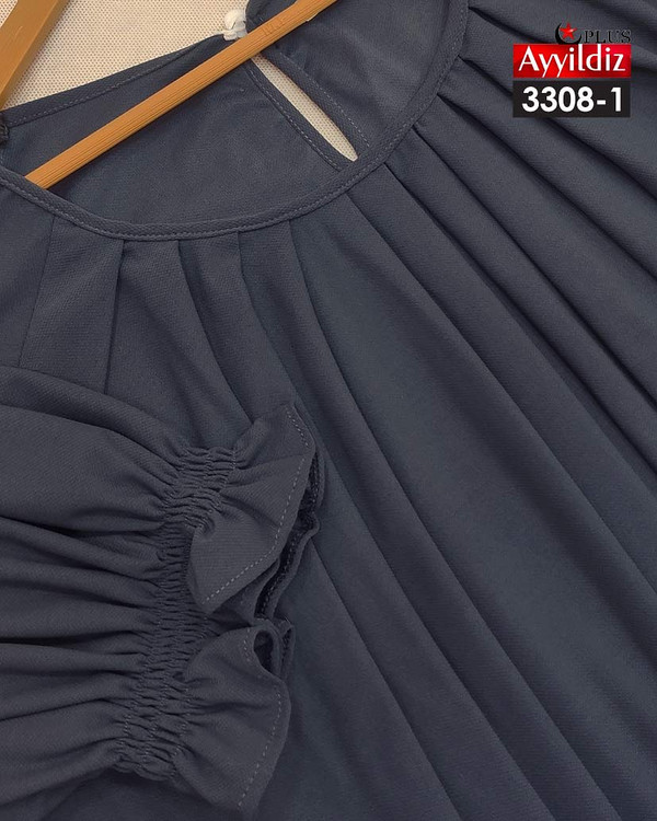 شومیز مجلسی زنانه سایز بزرگ کد 3308