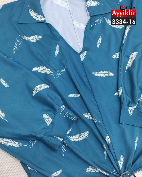 شومیز مجلسی زنانه سایز بزرگ کد 7_3334