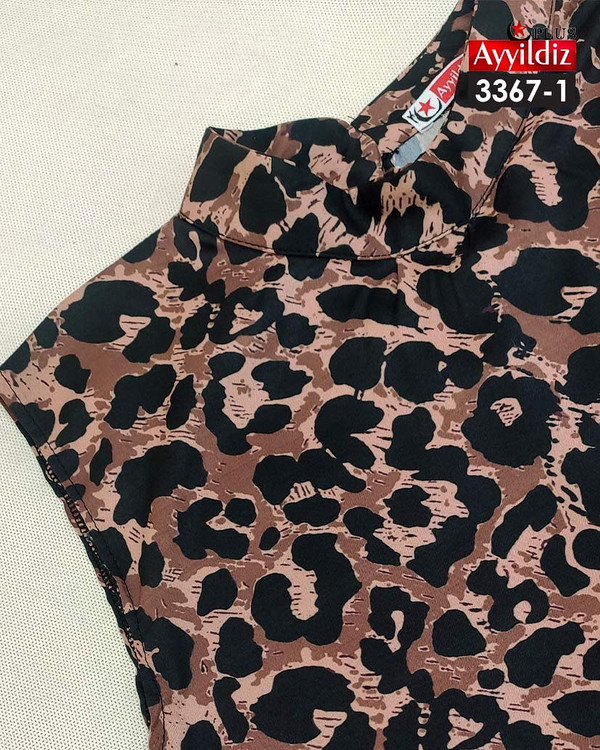 تونیک مجلسی حلقه ای زنانه سایز بزرگ کد 3367