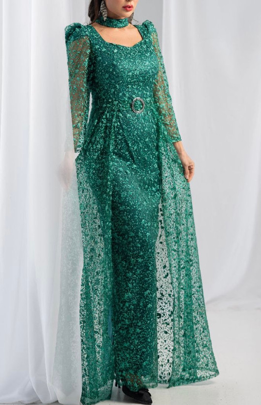 لباس مجلسی و شب ماکسی مدل گندم ٢