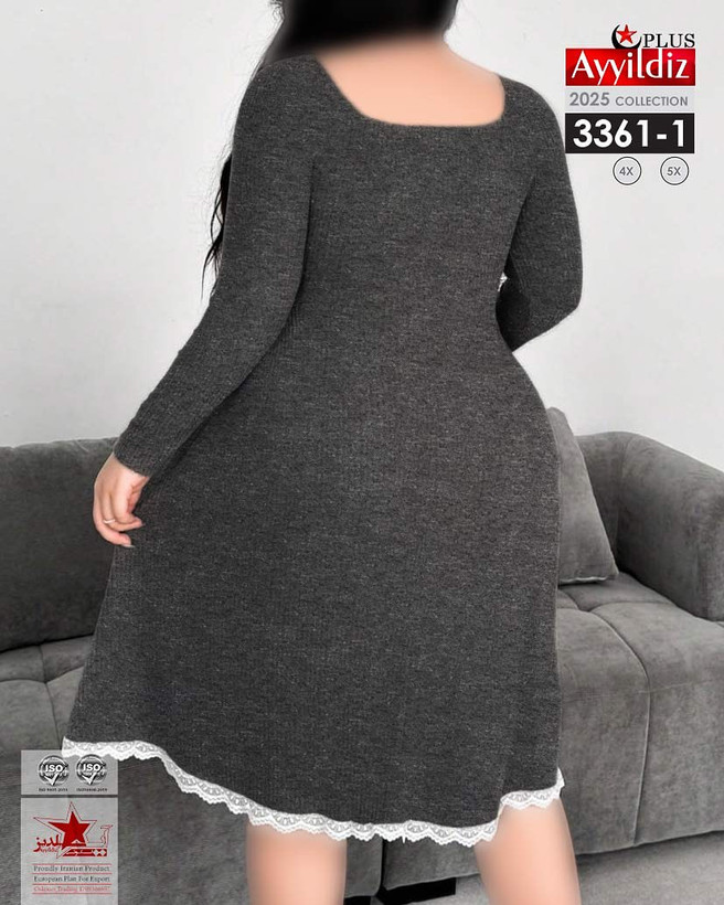 تونیک عروسکی زنانه سایز بزرگ کد 3361