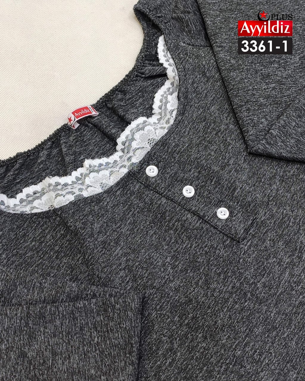 تونیک عروسکی زنانه سایز بزرگ کد 3361