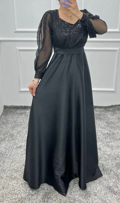 لباس مجلسی و شب ماکسی مدل سولینا