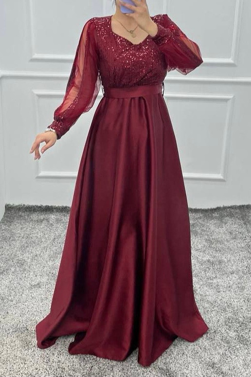 لباس مجلسی و شب ماکسی مدل سولینا