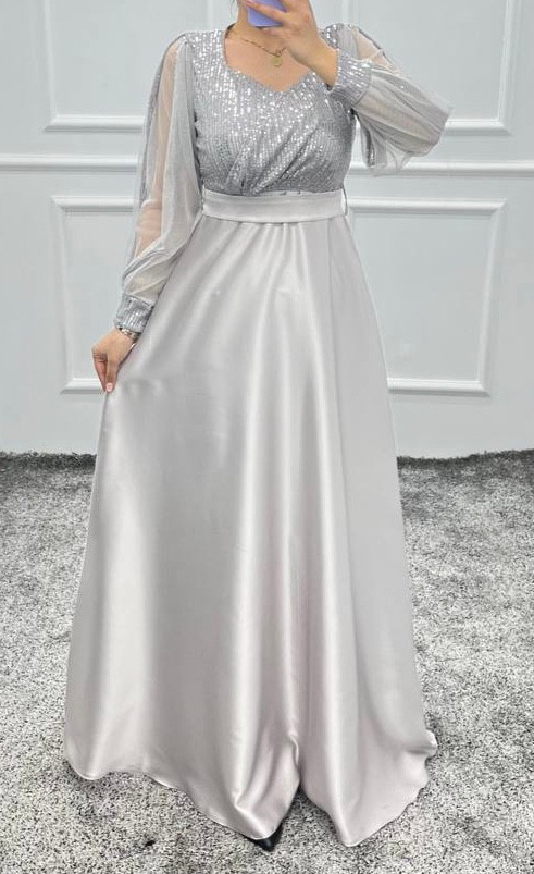 لباس مجلسی و شب ماکسی مدل سولینا