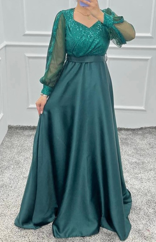 لباس مجلسی و شب ماکسی مدل سولینا