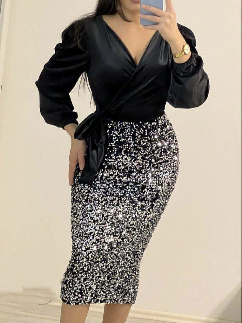 لباس مجلسی و شب میدی مدل شیدا