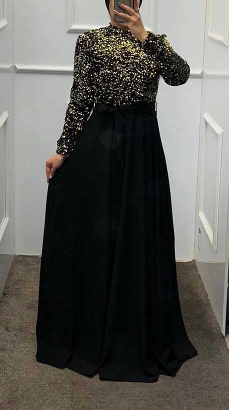لباس مجلسی و شب ماکسی مدل سیلدا سایز بزرگ