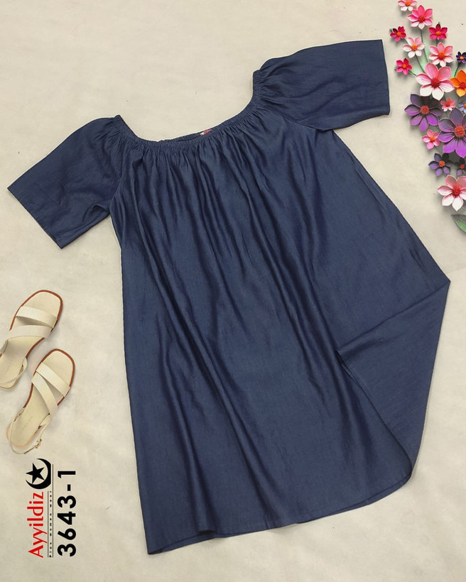 تونیک آزاد زنانه سایز بزرگ کد 3643