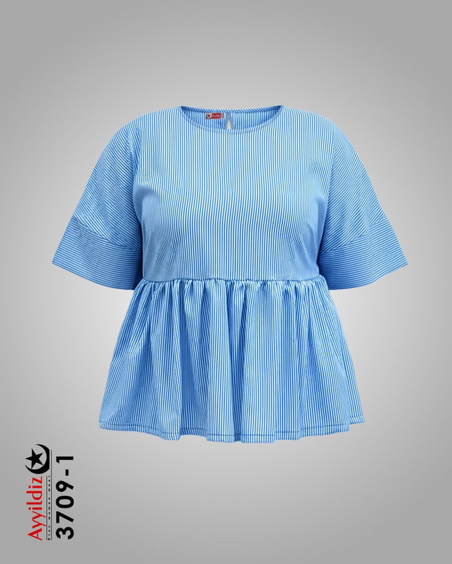 شومیز مجلسی زنانه سایز بزرگ کد 3709