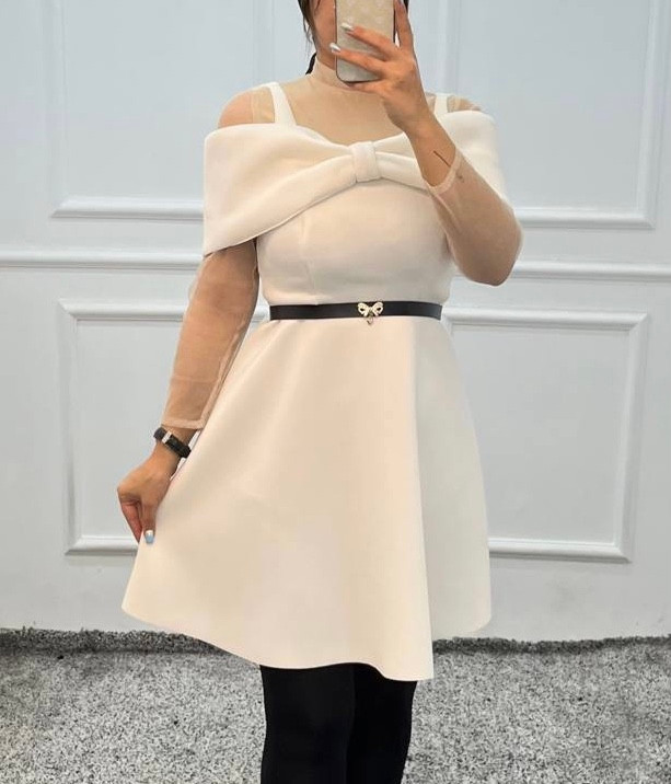 پیراهن مجلسی زنانه و شب عروسکی مدل روناک ۱