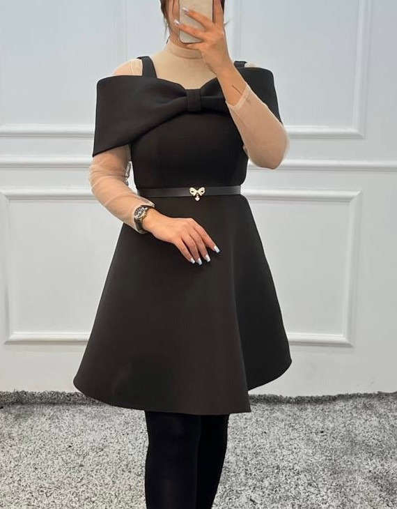 پیراهن مجلسی زنانه و شب عروسکی مدل روناک ۱