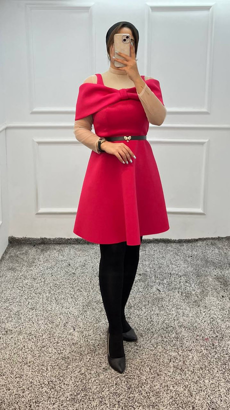 پیراهن مجلسی زنانه و شب عروسکی مدل روناک ۱