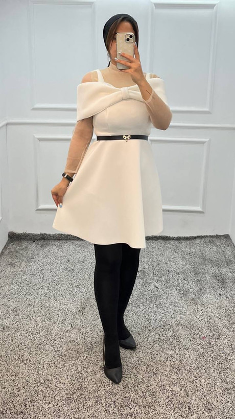 پیراهن مجلسی زنانه و شب عروسکی مدل روناک ۱