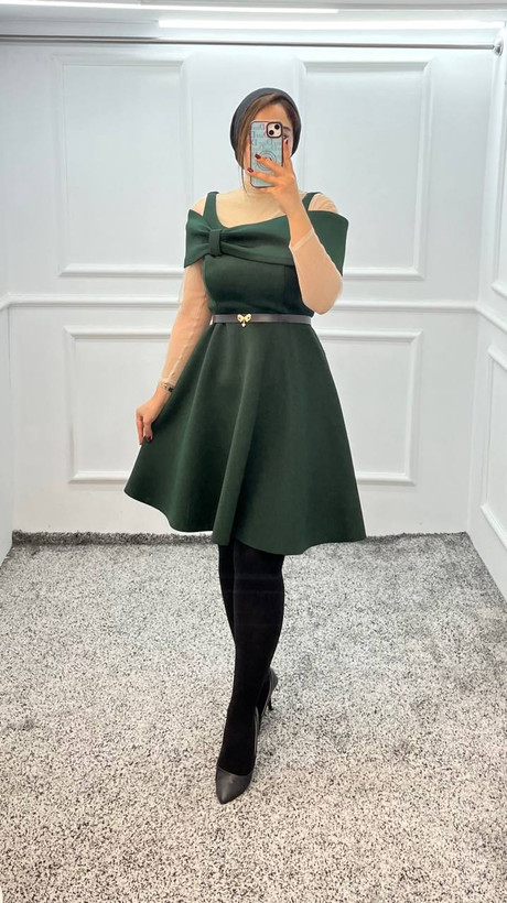 پیراهن مجلسی زنانه و شب عروسکی مدل روناک ۱