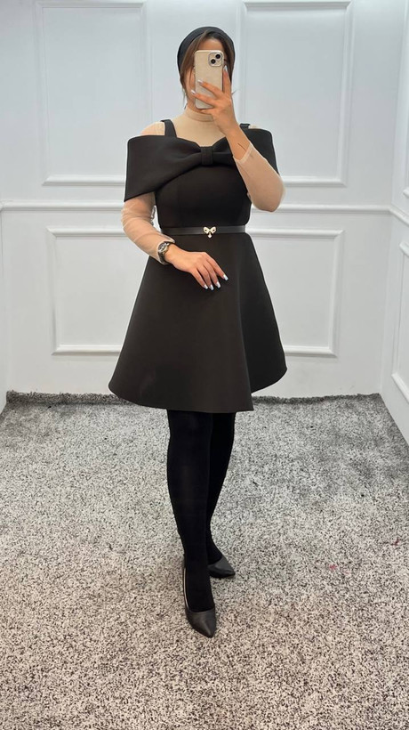 پیراهن مجلسی زنانه و شب عروسکی مدل روناک ۱