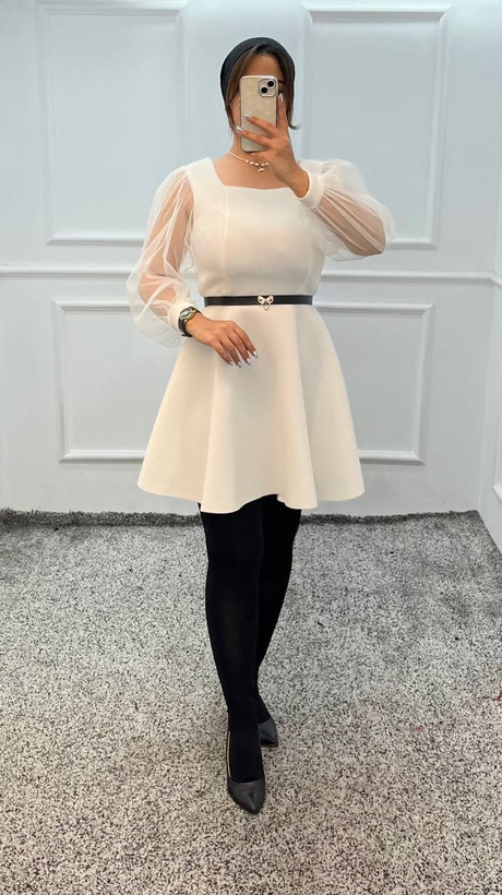 پیراهن مجلسی زنانه و شب عروسکی مدل آبان ۱