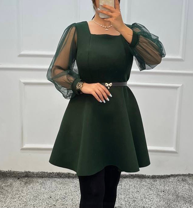 پیراهن مجلسی زنانه و شب عروسکی مدل آبان ۱