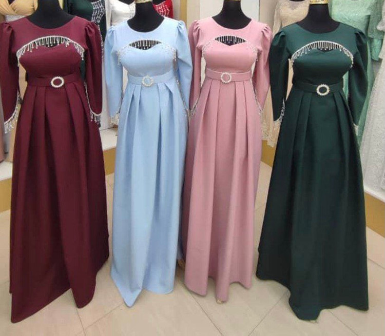 لباس مجلسی و شب ماکسی مدل سارا ٣