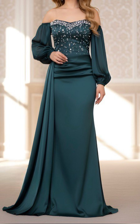 پیراهن مجلسی زنانه و شب ماکسی مدل ژانت