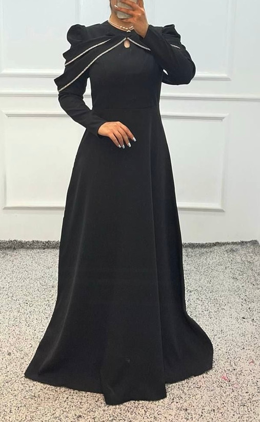 پیراهن زنانه مجلسی و شب ماکسی مدل ندا