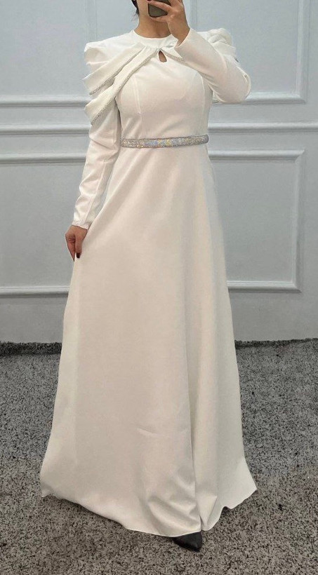 پیراهن زنانه مجلسی و شب ماکسی مدل ندا