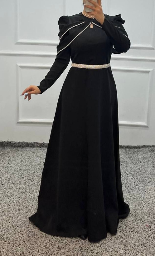 پیراهن زنانه مجلسی و شب ماکسی مدل ندا