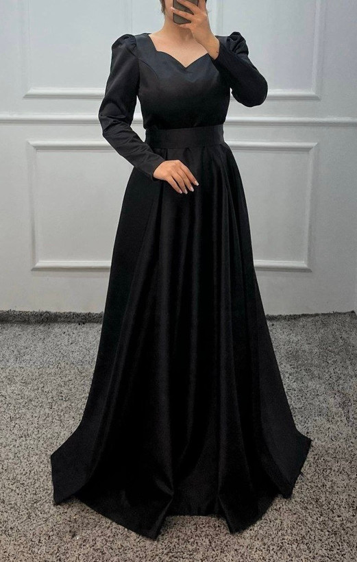 پیراهن زنانه مجلسی و شب ماکسی مدل پونه تک
