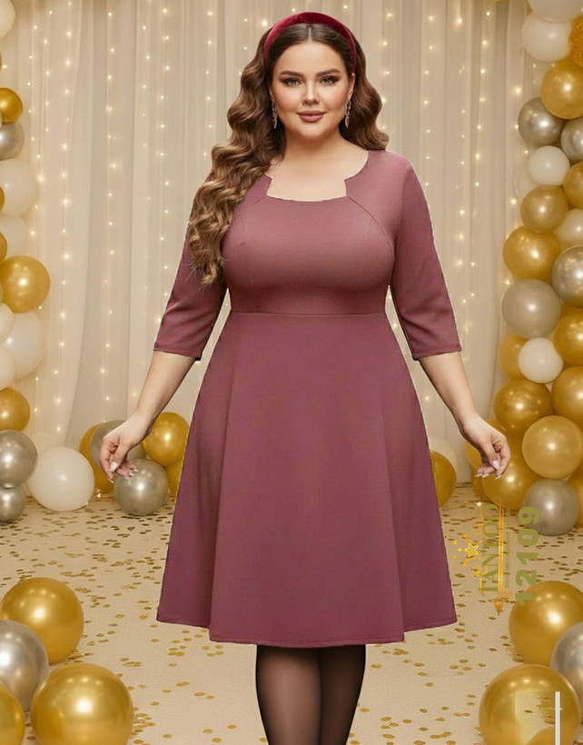 پیراهن مجلسی زنانه سایز بزرگ کد ۱۲۱۰۹