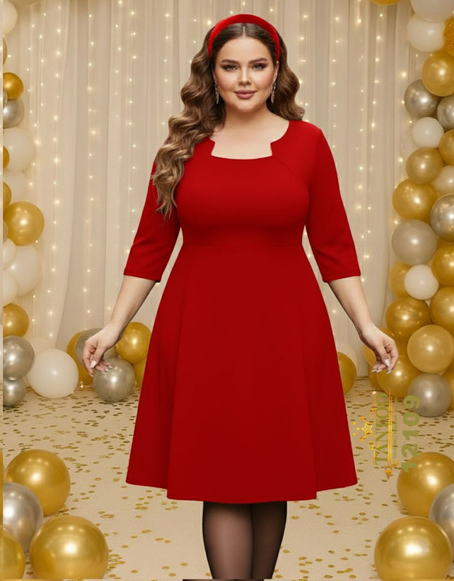 پیراهن مجلسی زنانه سایز بزرگ کد ۱۲۱۰۹