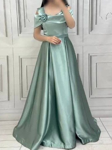 لباس مجلسی و شب ماکسی مدل دنیز ساتن