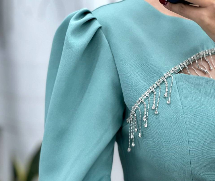 لباس مجلسی و شب ماکسی مدل سارا ٣