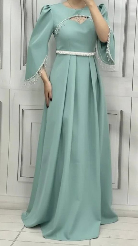 لباس مجلسی و شب ماکسی مدل سارا ٣